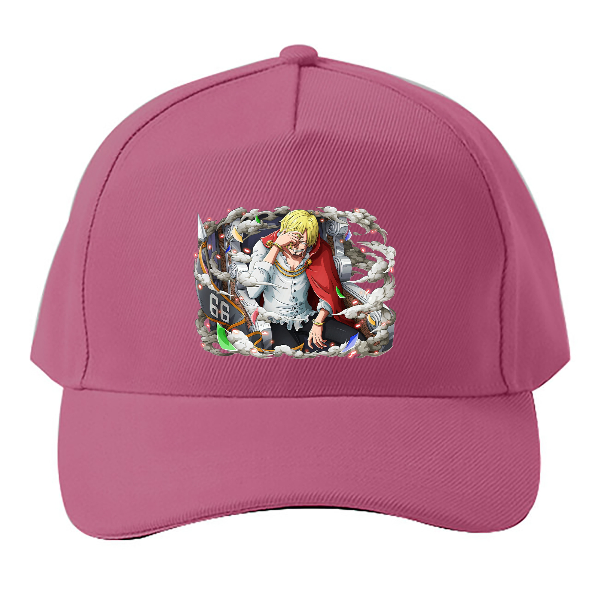 （画像用） ワンピース サンジ ONE PIECE Sanji ベースボールキャップ 綿100％ 男女兼用 帽子 スポーツ